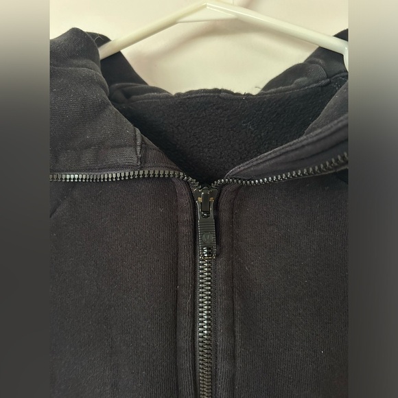 Lululemon Scuba Full-Zip Hoodie Black Size 0 2022 Version - Picture 6 of 12